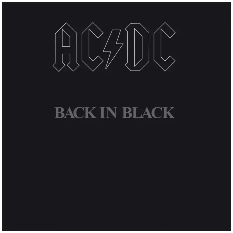 AC/DC Back In Black Vinyl Album