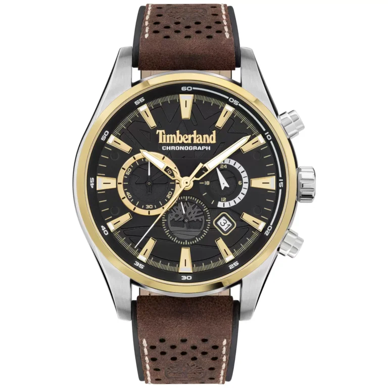 Timberland Men's Aldridge Black Dial Chronograph Watch TDWGC2102402