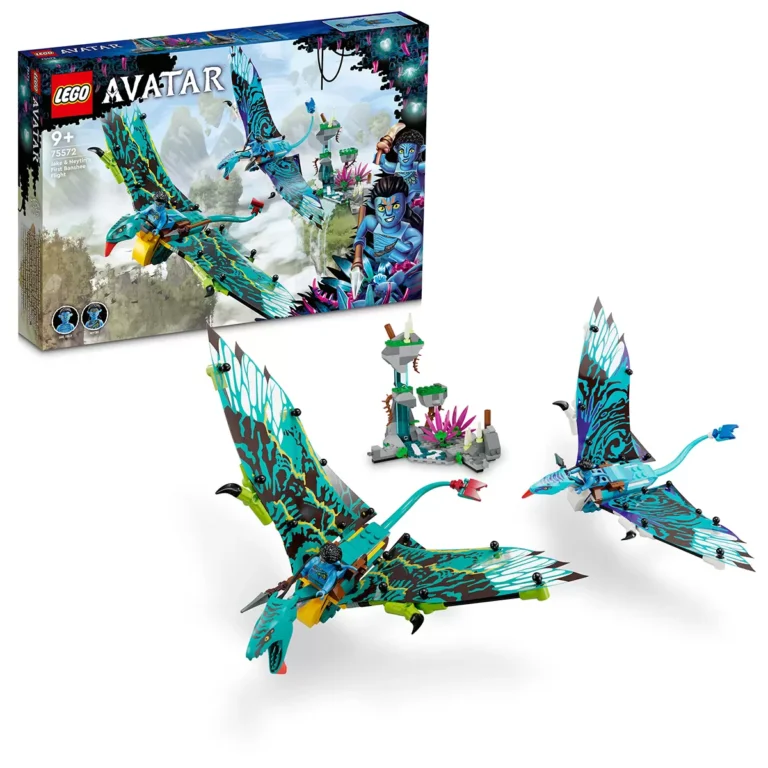 LEGO Avatar Jake and Neytiri's First Banshee Flight 75572