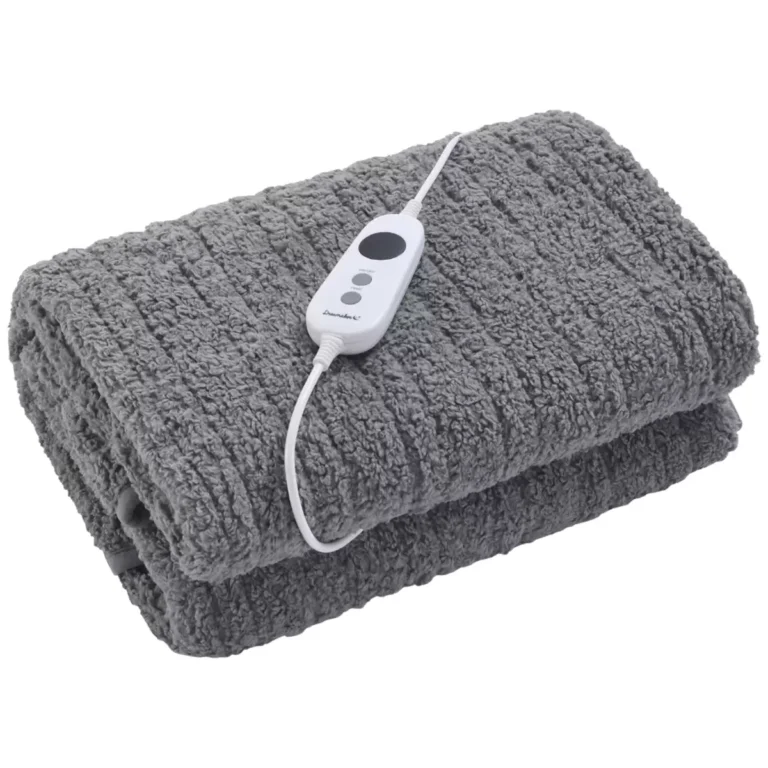 Dreamaker Teddy Fleece Heated Throw