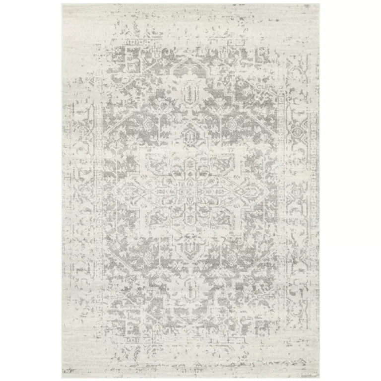 Rug Culture Evoke 253 White/Silver Indoor Rug 230 x 160cm