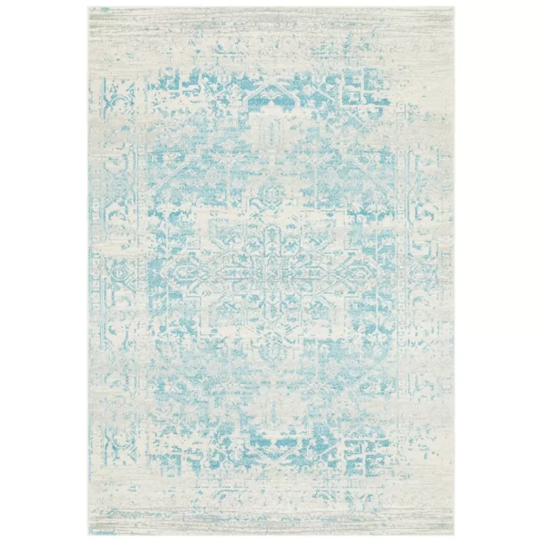 Rug Culture Evoke 253 White/Blue Indoor Rug 230 x 160cm