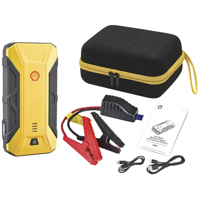 Shell 12000mAH Jumpstarter And Power Supply