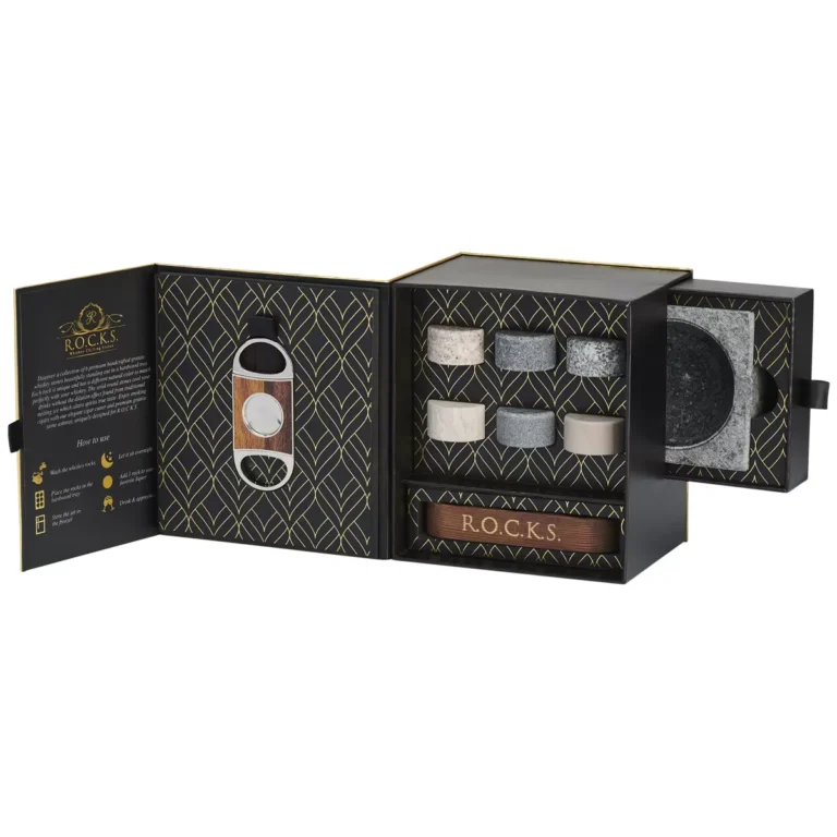 Wine Stash Cigar and Whisky Gift Set