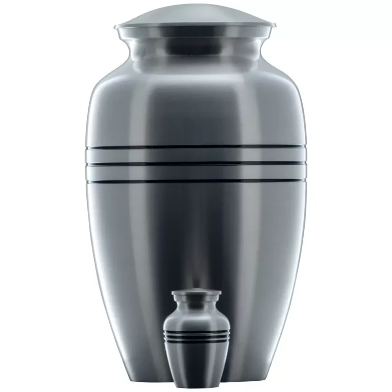 Value Coffins Radiance Pewter Urn Set