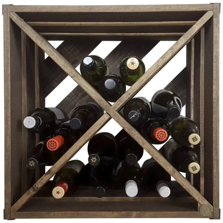 Wine Stash Industrial Wine Cube