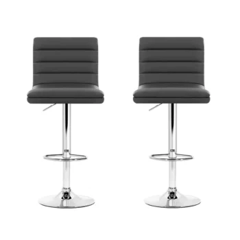 Artiss Grey 2PK Arne Barstool