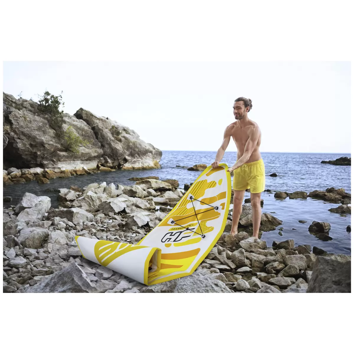 Bestway Hydro-Force Aqua Cruise Inflatable Stand Up Paddleboard Set 3.2 Metre