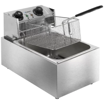 Devanti Electric Commercial Chip Cooker Deep Fryer Frying Basket