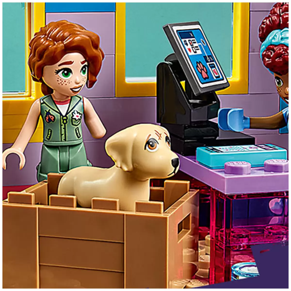 lego friends dog rescue center 41727