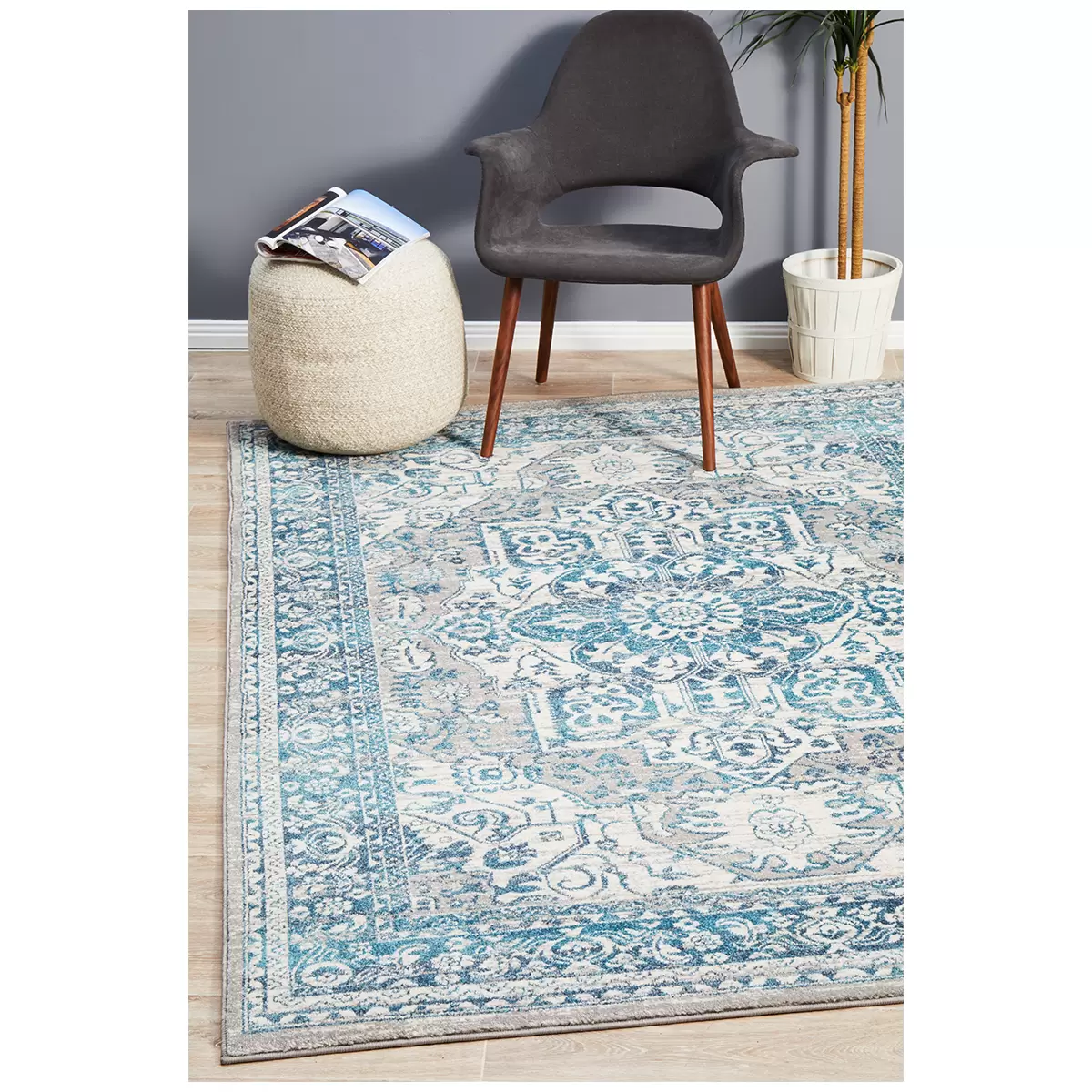 Unitex Babylon 207 Blue 400 cm x 300 cm