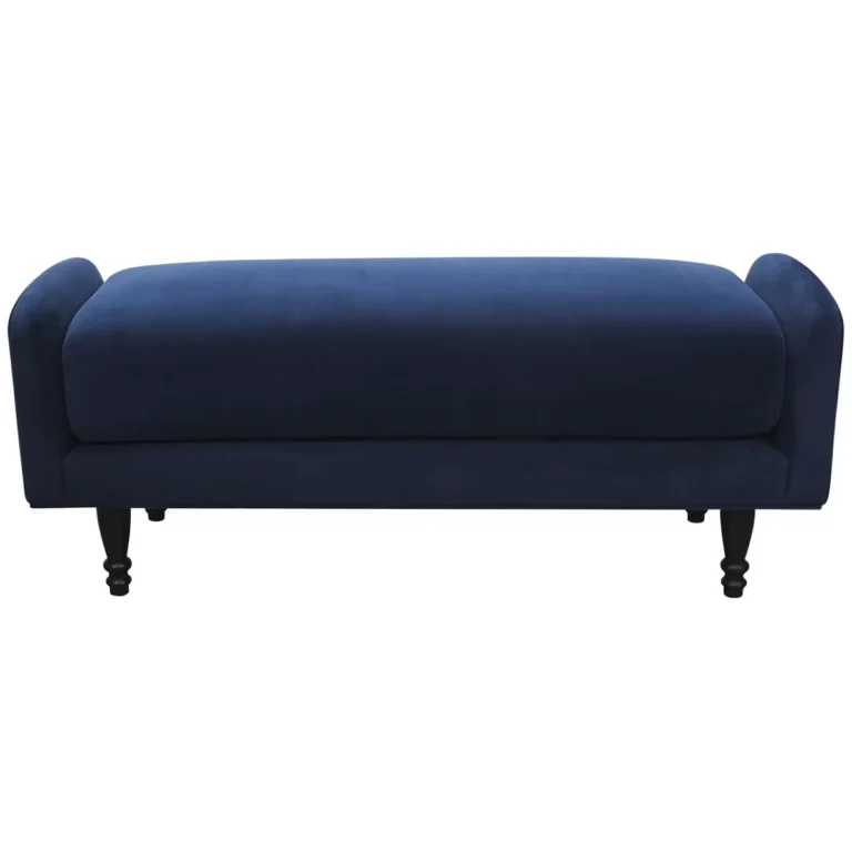 Moran Princess Bench Seat Plush Indigo