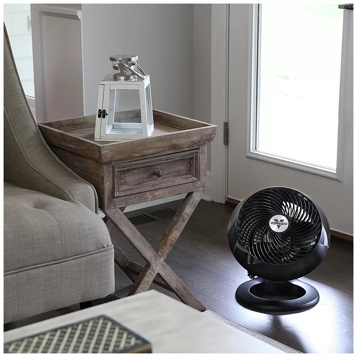 Vordando 660 Air Circulator - Black