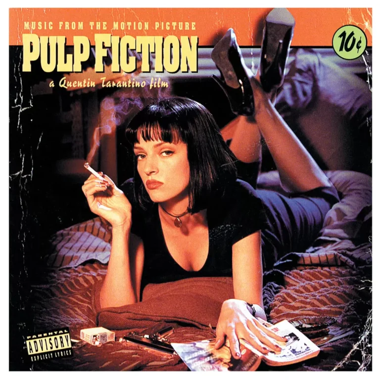 Framed Various Artists Pulp Fiction Vinyl Album Art