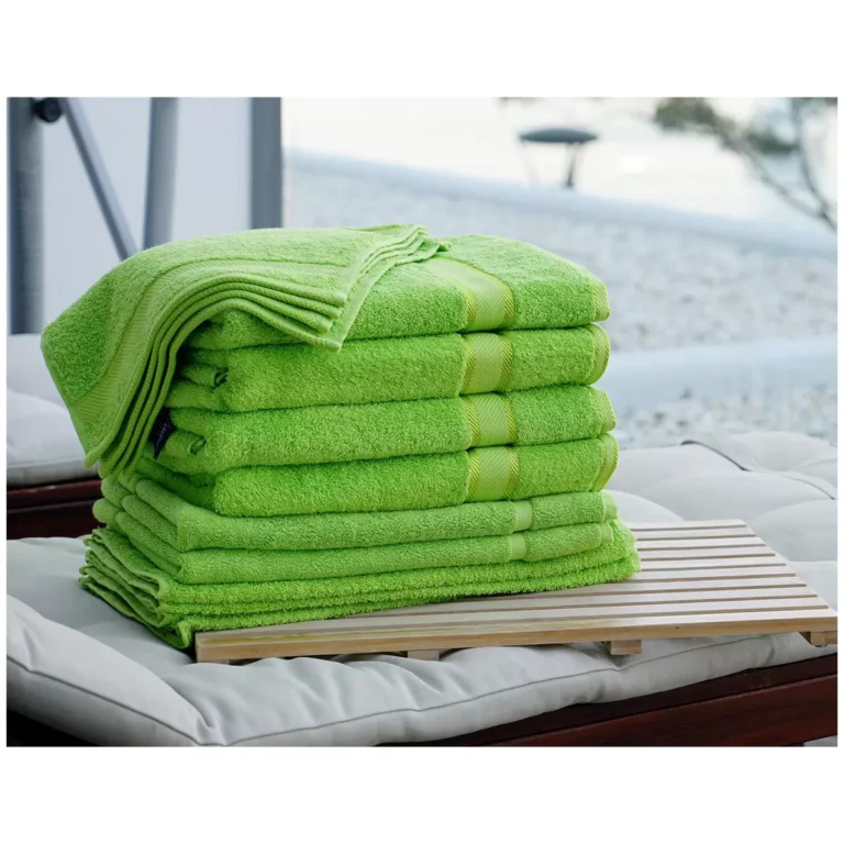 Kingtex Plain Dyed Combed Cotton Bath Sheet Set 14 Piece