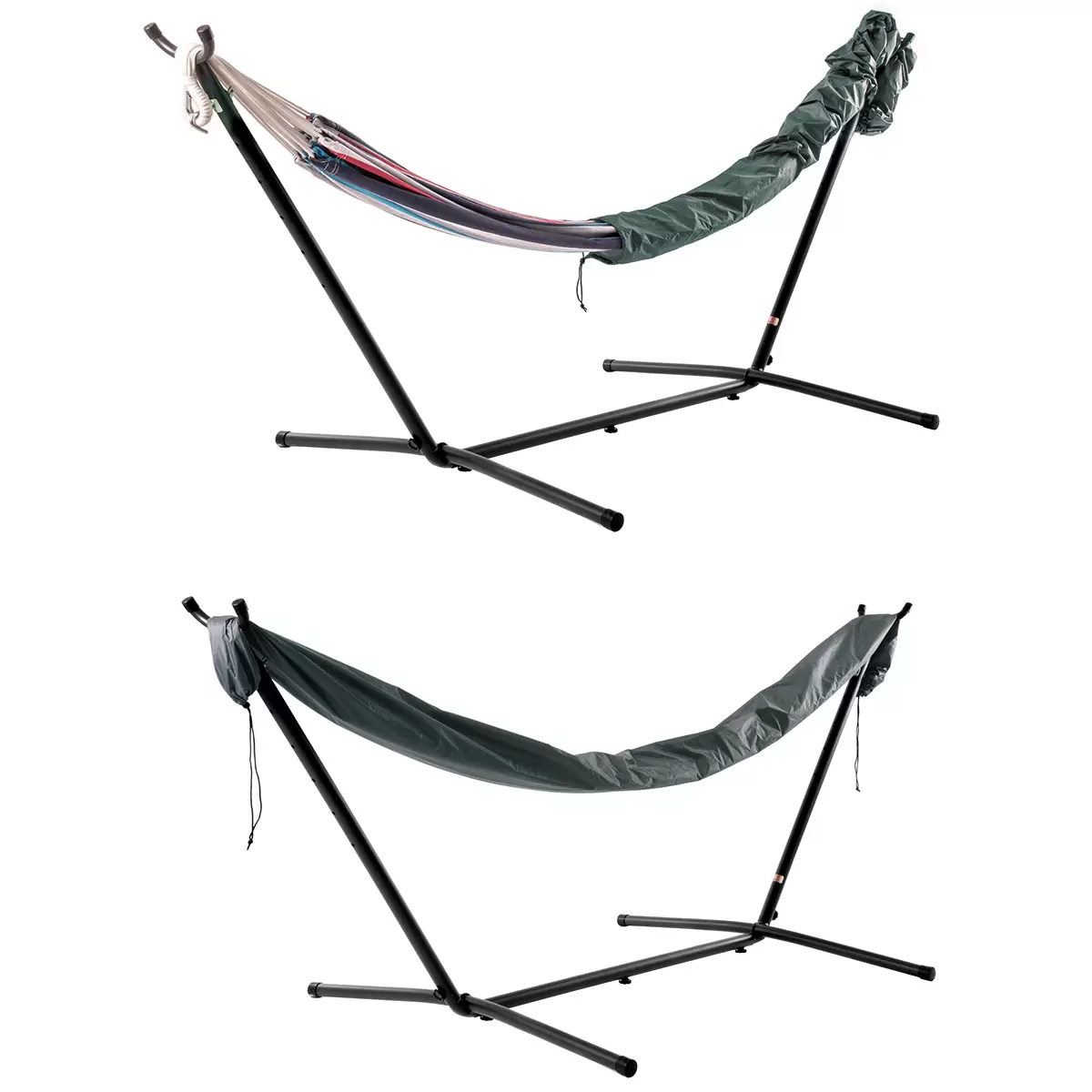 Vivere 9' Cotton Hammock Bundle - Desert Moon