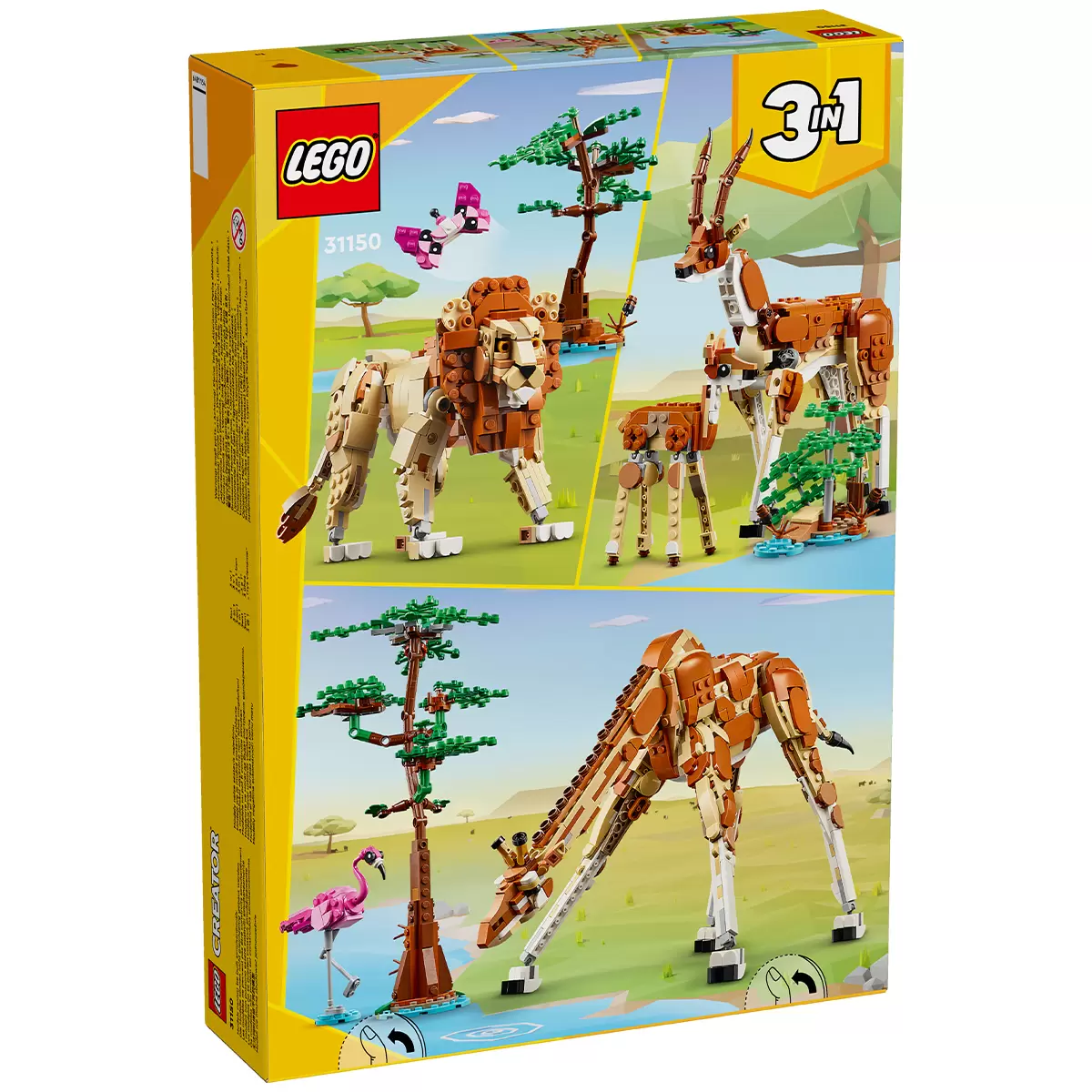 LEGO wild safari animals LEGO creator 31150