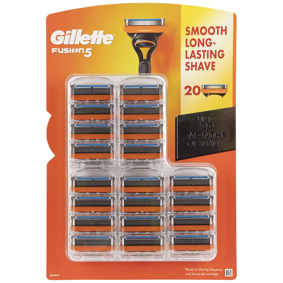 Gillette Fusion Replacement Cartridges 20 Count