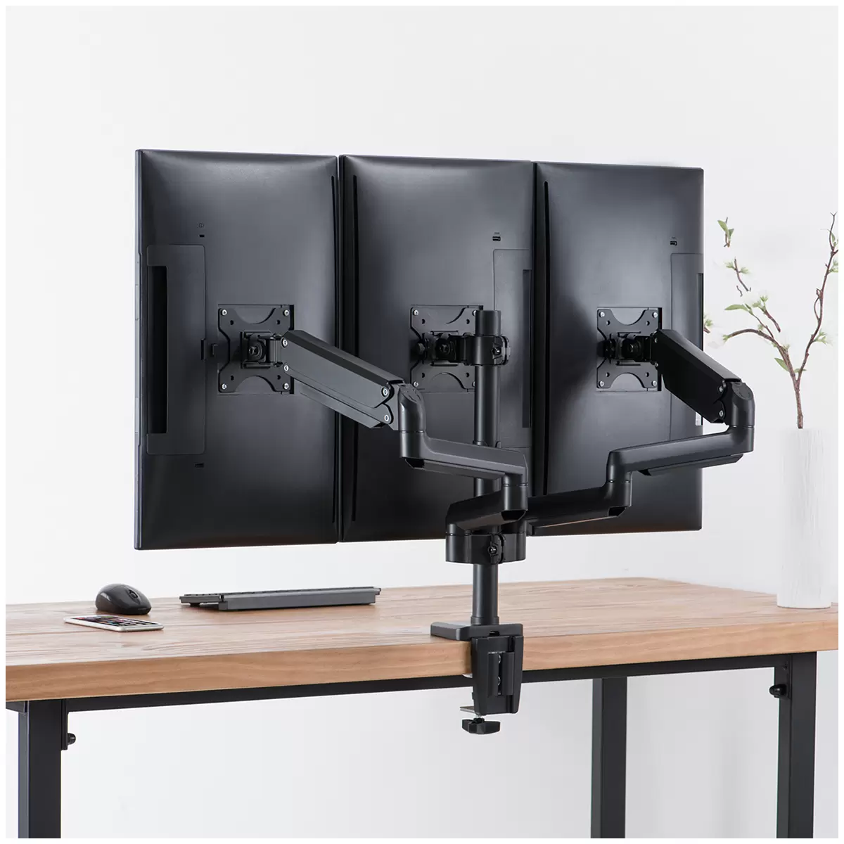 Activiva ErgoLife Triple Monitor Screen Gas Spring Monitor Arm ACA-MMA-TGC01K