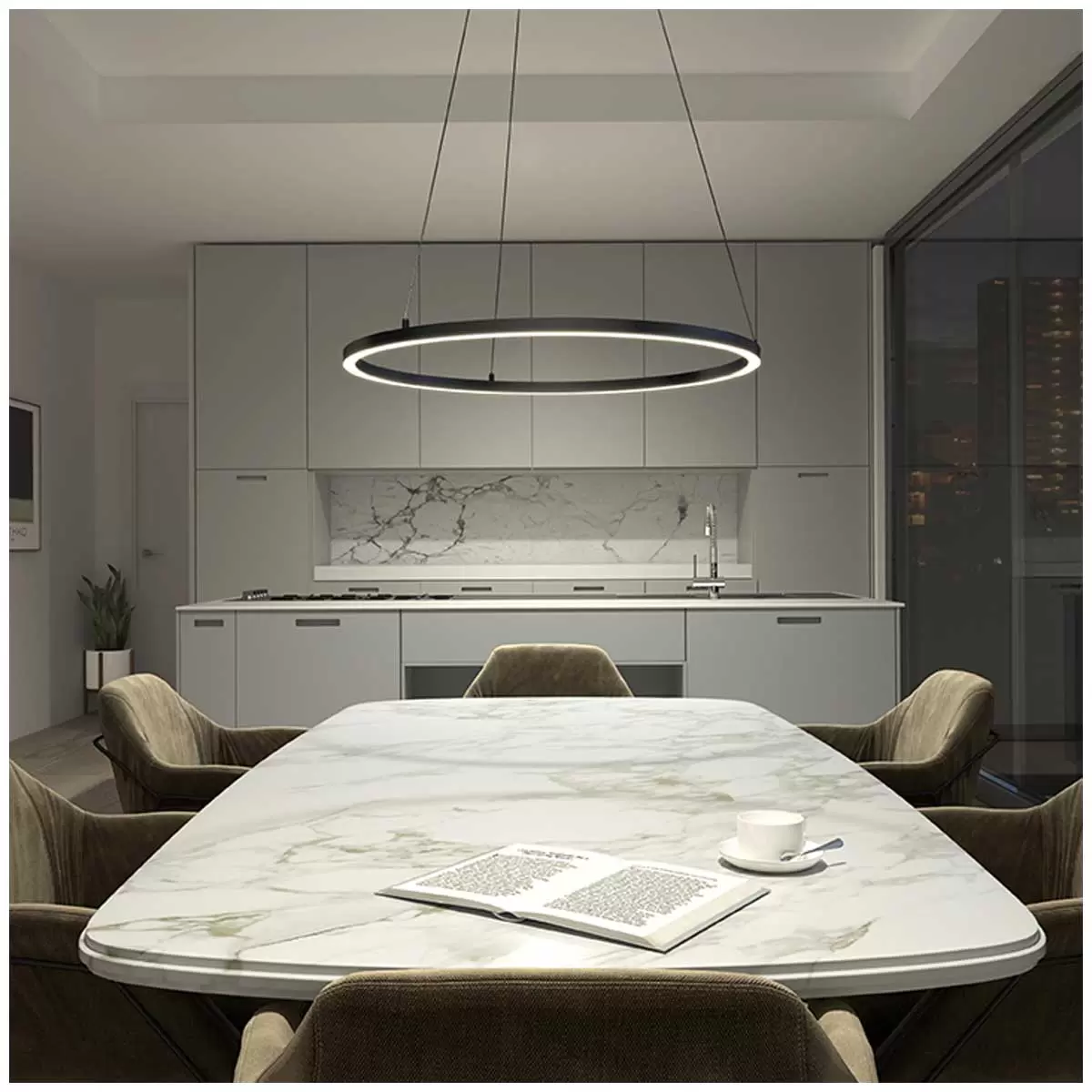 Artika Novato LED Pendant Light RGBW Light Colours