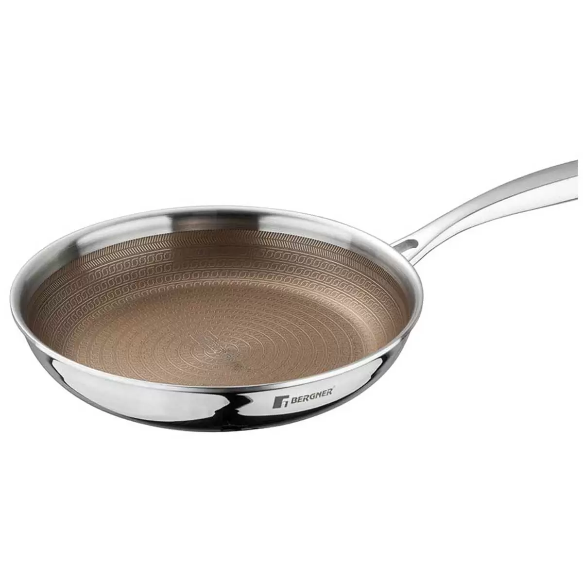 Bergner Giro Stainless Steel Frypan Set 2 Piece