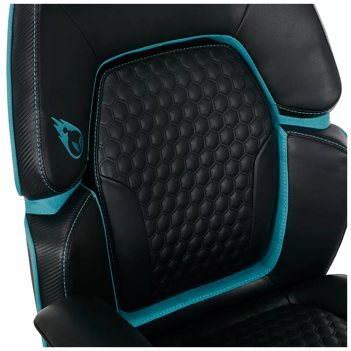 DPS Gaming Chair With Adjustable Headrest Black