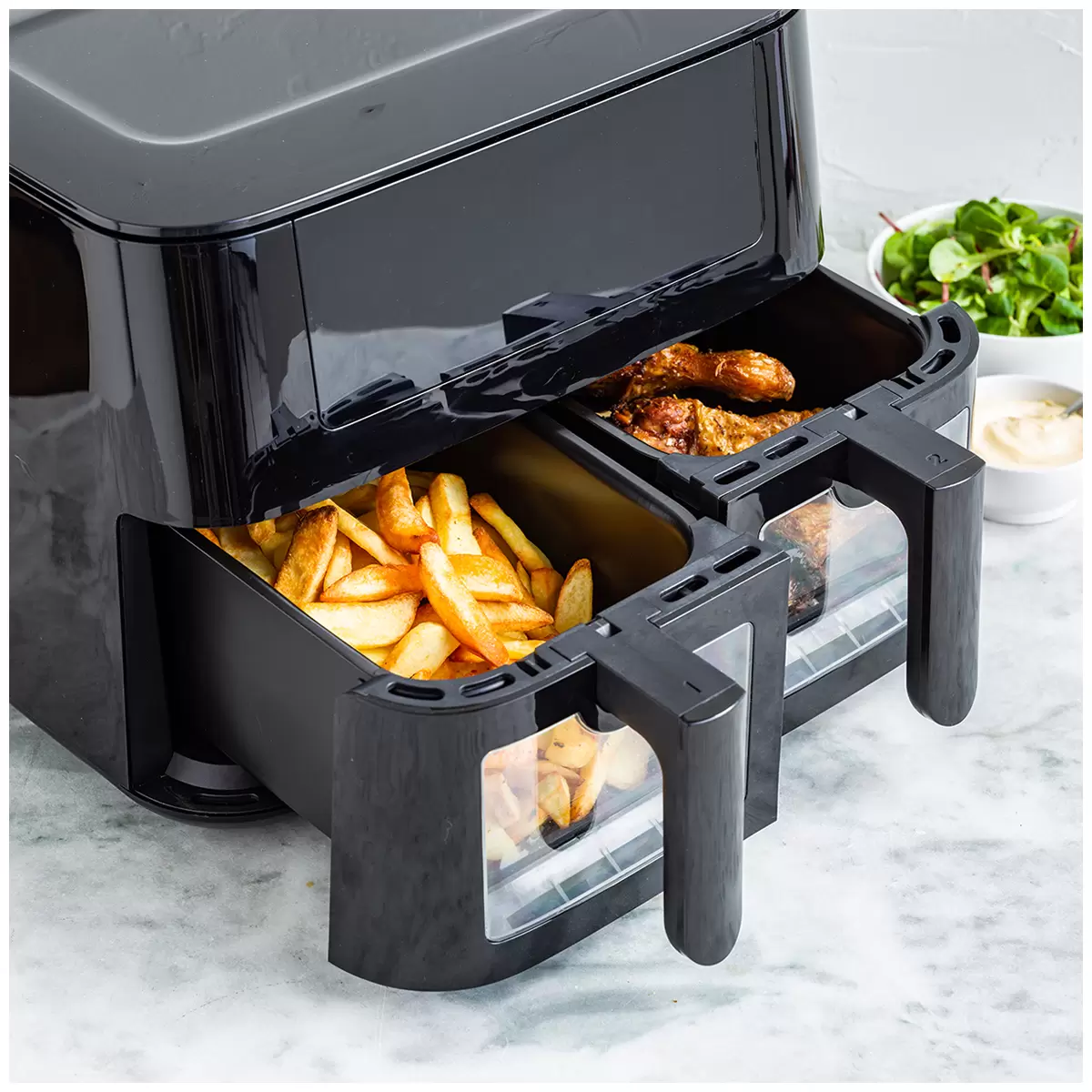 GreenPan Bistro Airfryer 4+4 L