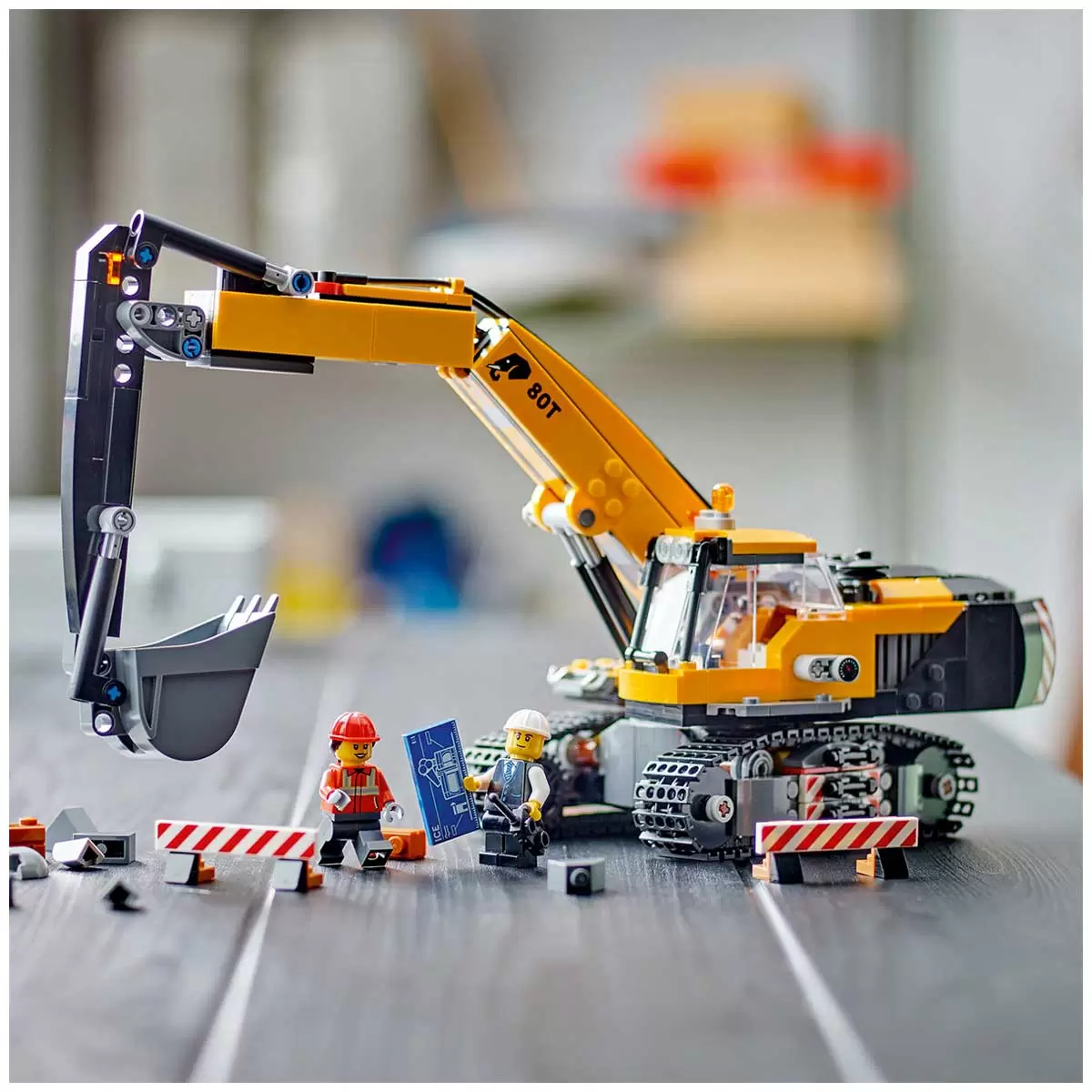 LEGO City Yellow Construction Excavator 60420