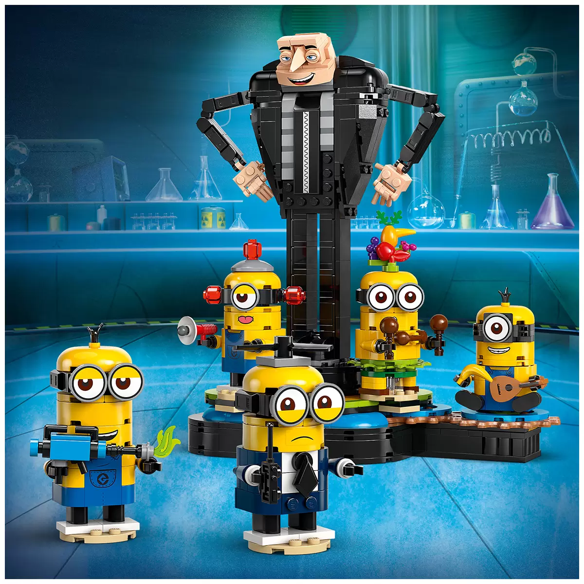 LEGO Despicable Me 4 Brick-Built Gru And Minions 75582