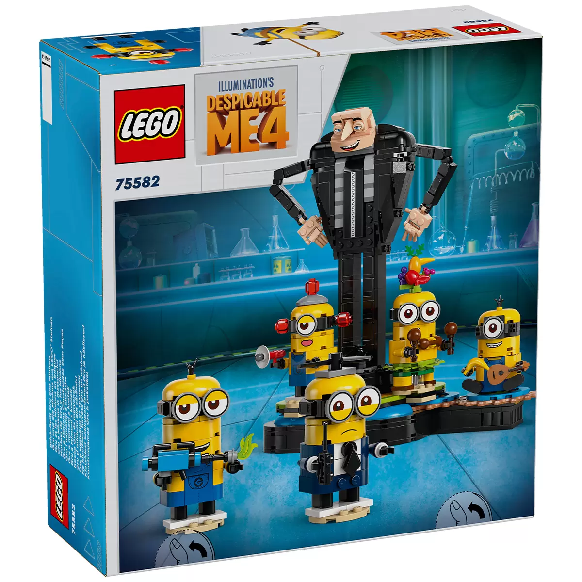 LEGO Despicable Me 4 Brick-Built Gru And Minions 75582