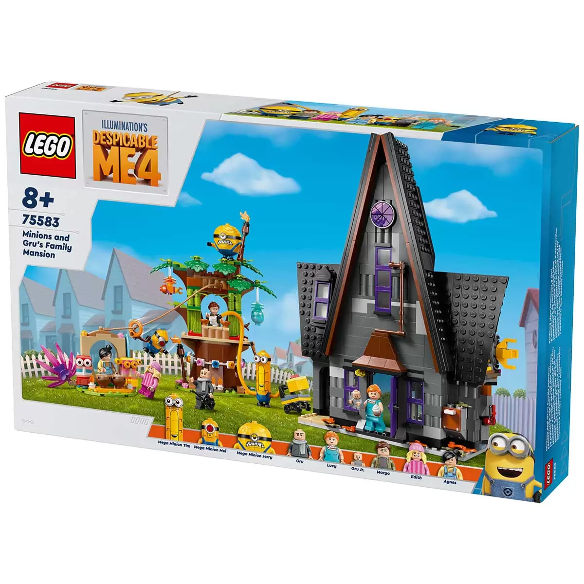 LEGO PT IP 2 2024 Orange Minions and Gru's Family Mansion 75583