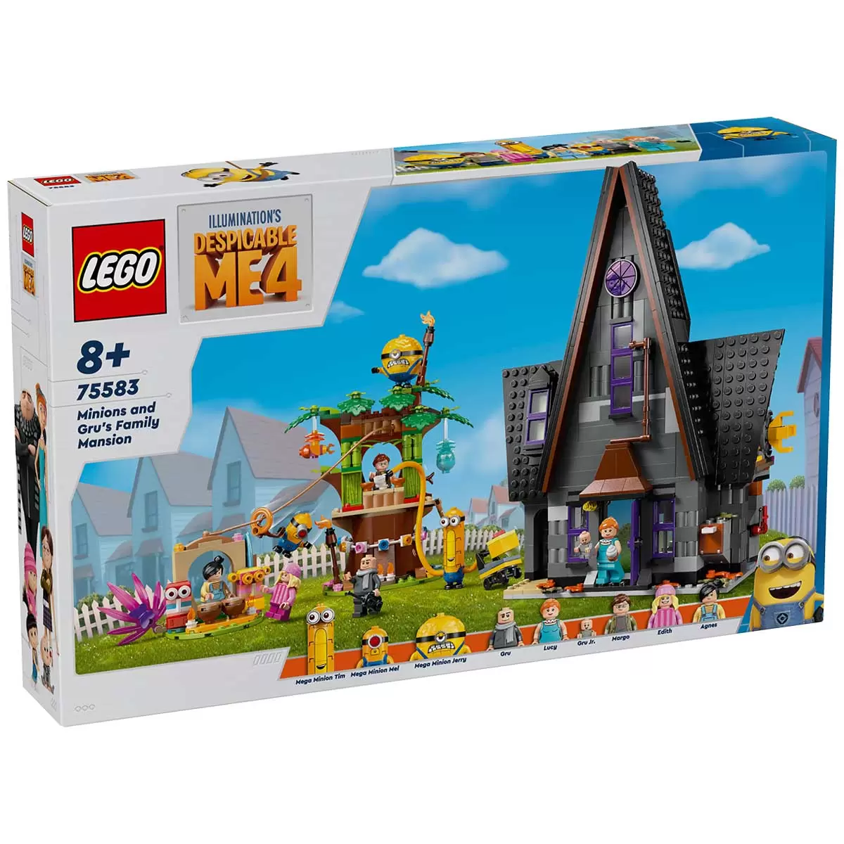 LEGO PT IP 2 2024 Orange Minions and Gru's Family Mansion 75583