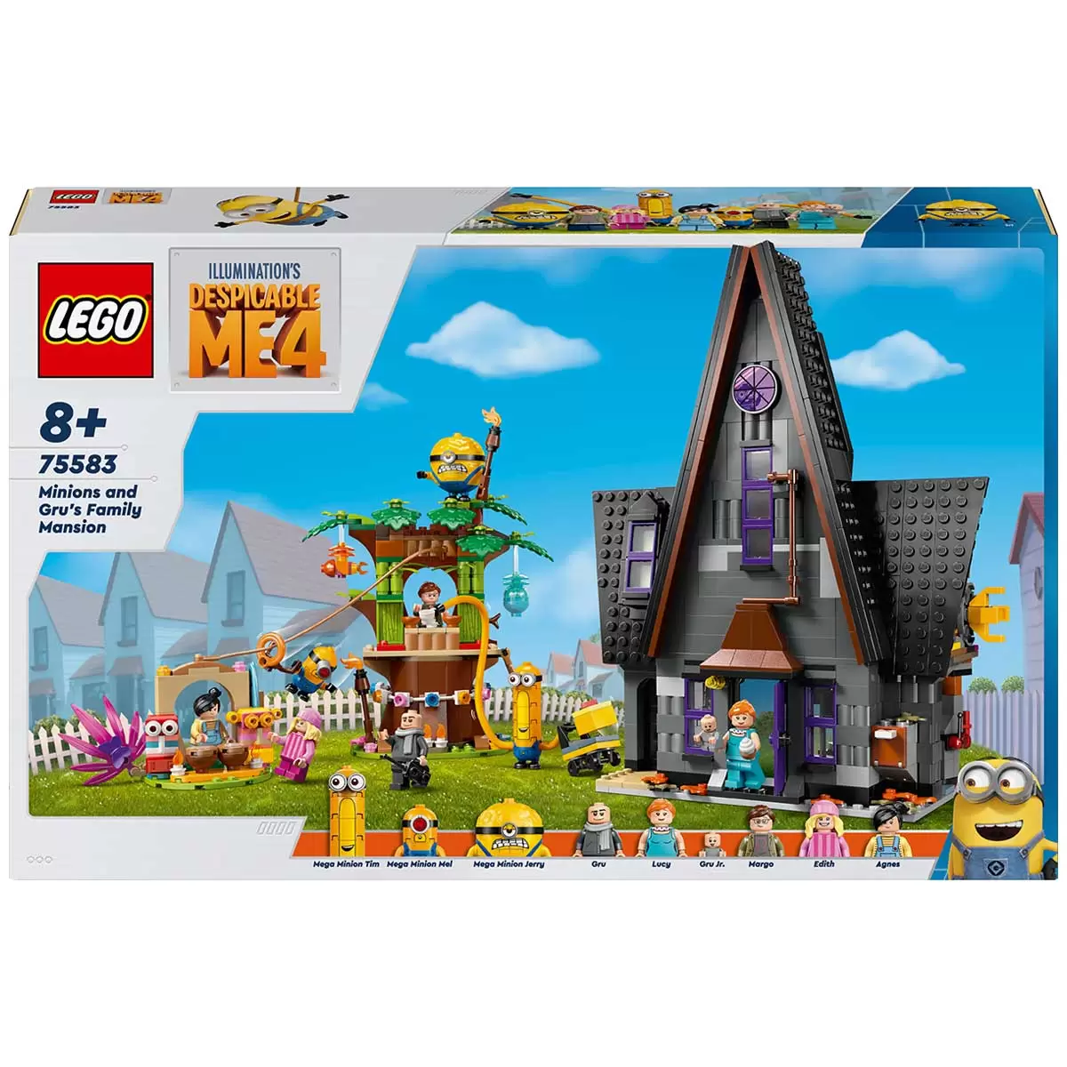 LEGO PT IP 2 2024 Orange Minions and Gru's Family Mansion 75583