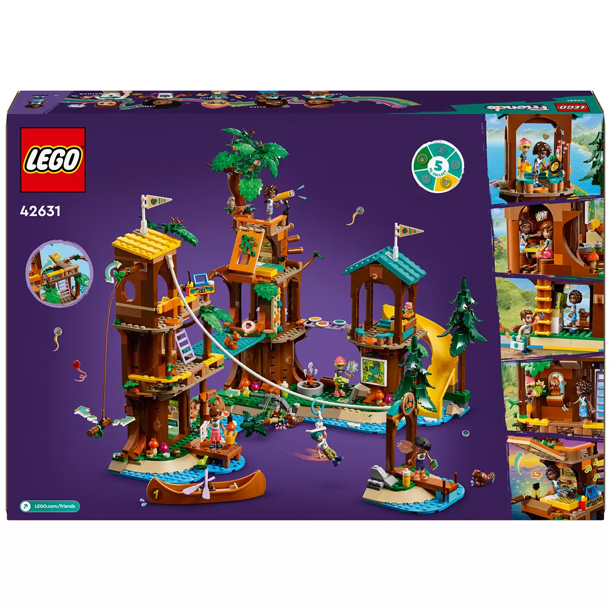 LEGO Friends Adventure Camp Tree House 42631