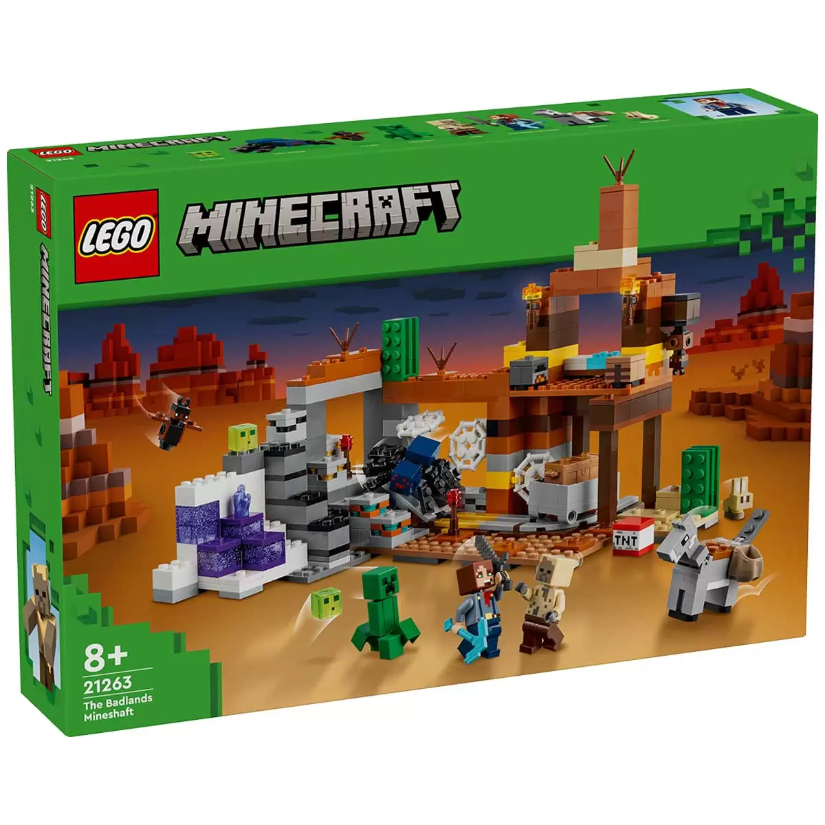 LEGO Minecraft The Badlands Mineshaft 21263