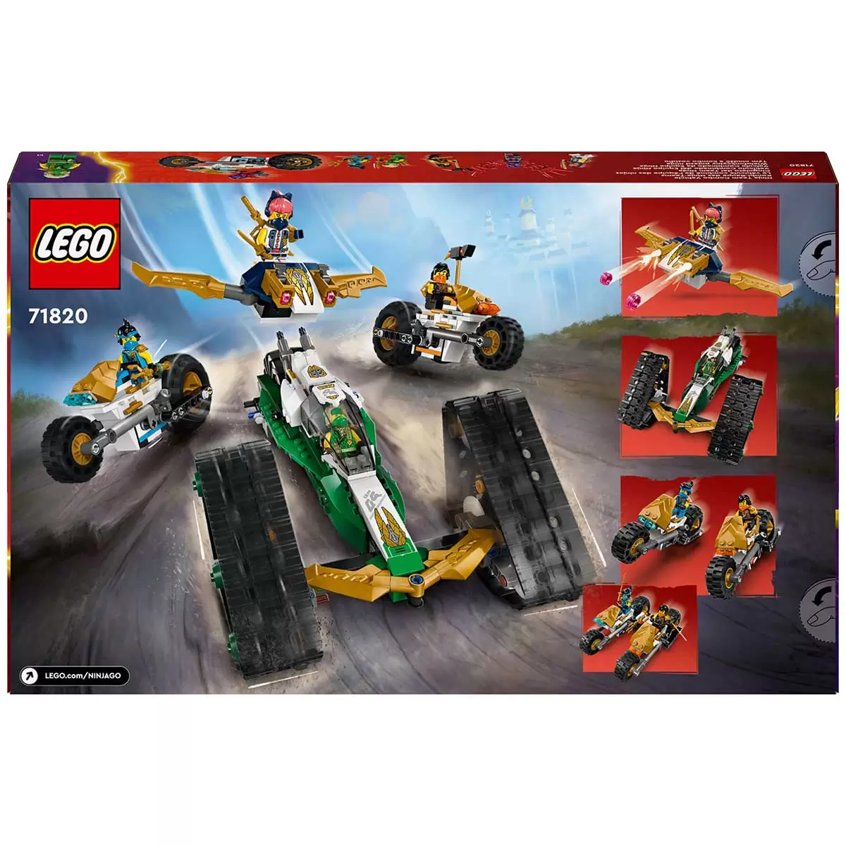 LEGO NINJAGO Ninja Team Combo Vehicle 71820