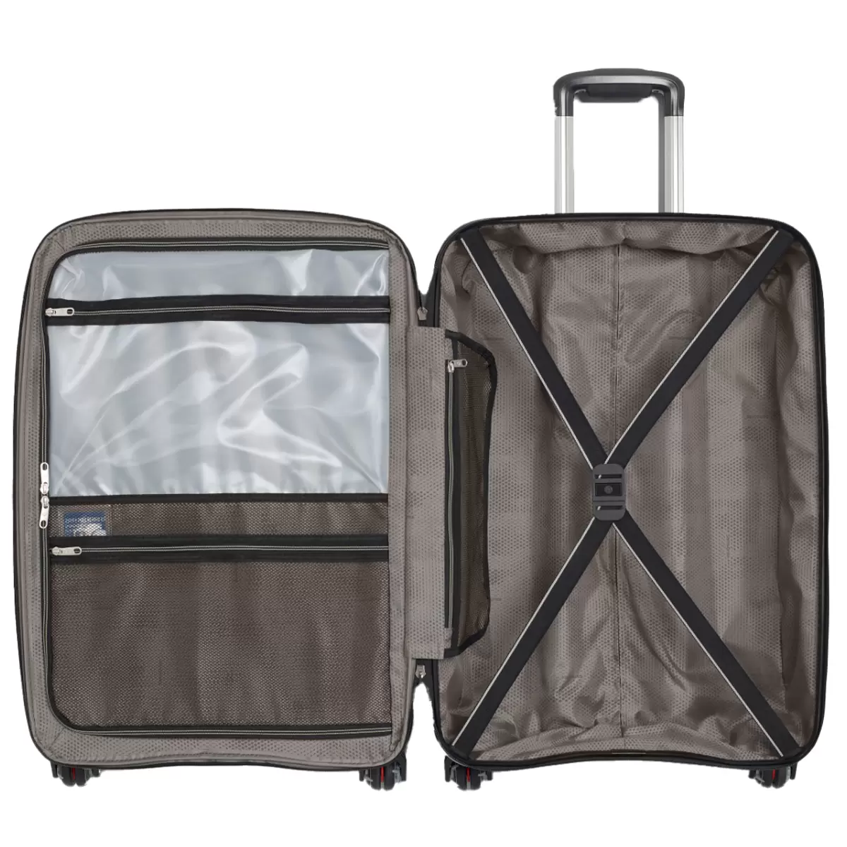 Samsonite Carbon Elite Expandable Hardside Luggage Set 3 Piece Grey