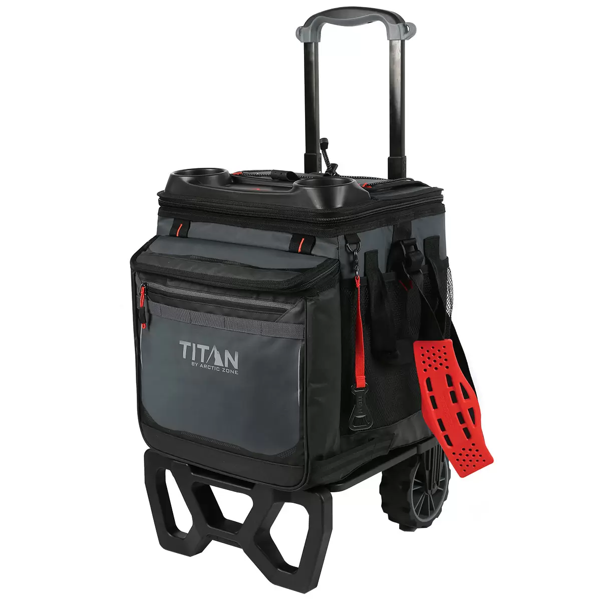 Titan 60 Can Rolling Cooler With Cart