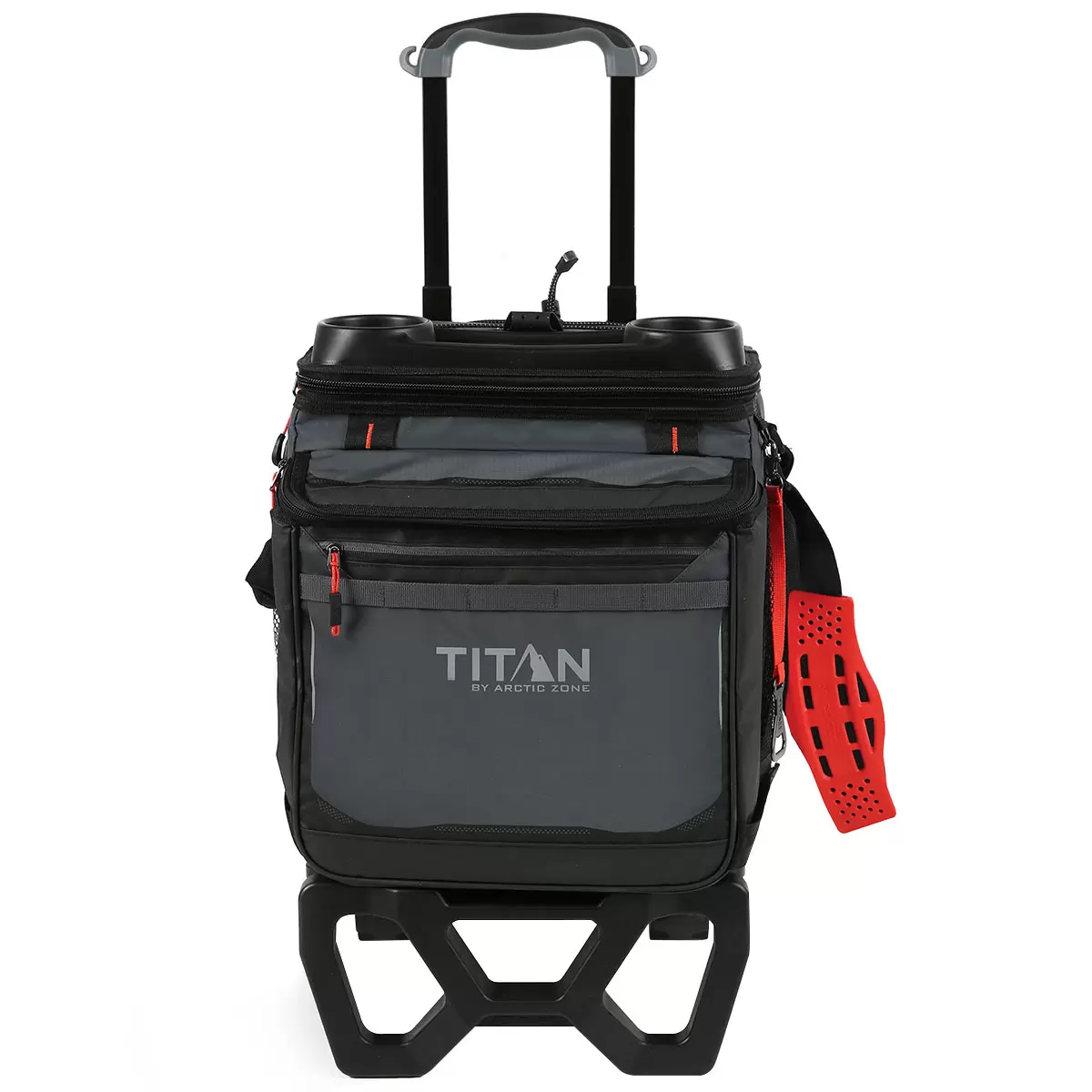 Titan 60 Can Rolling Cooler With Cart