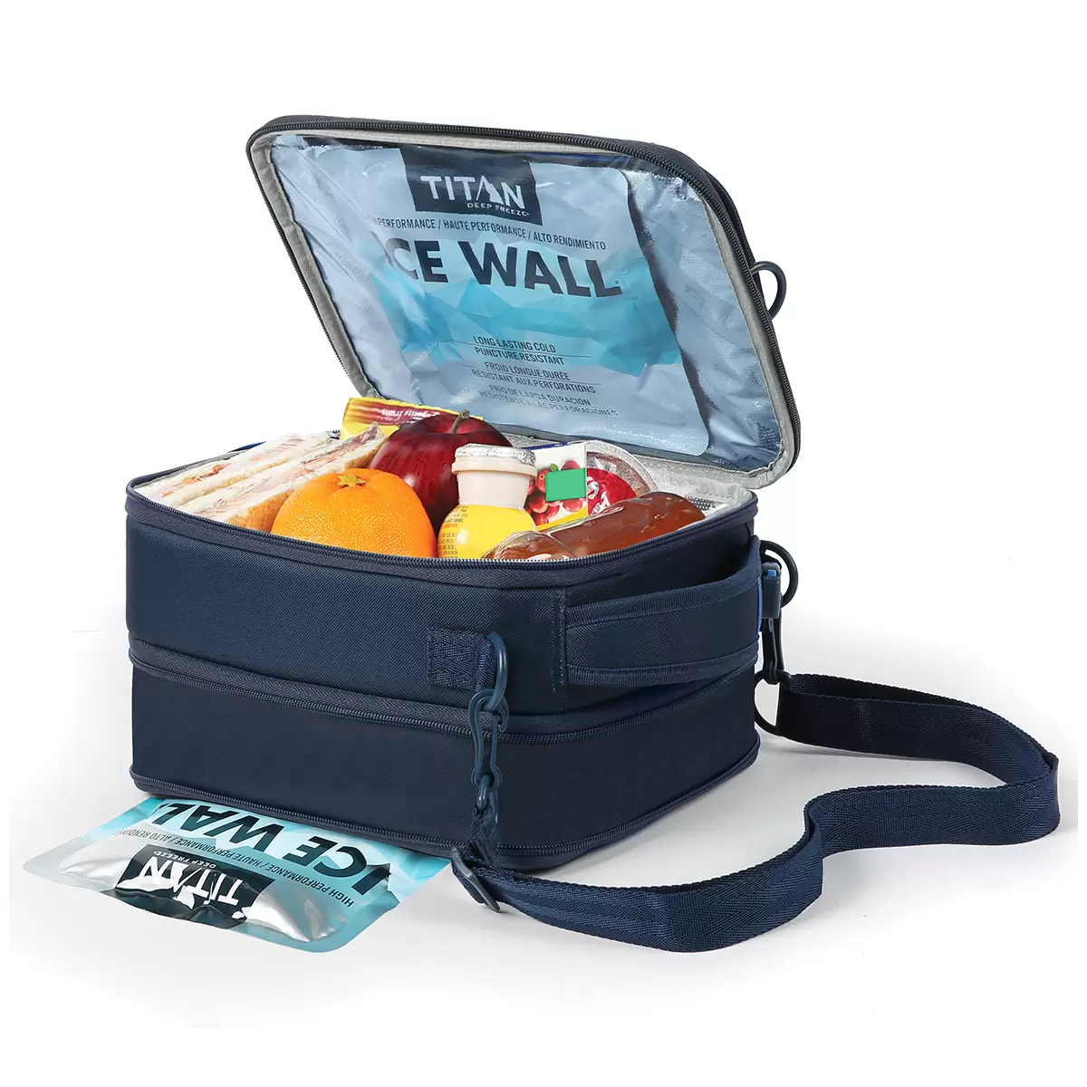 Titan by Arctic Zone Crush Resistant Expandable Lunch Pack with Ice Walls