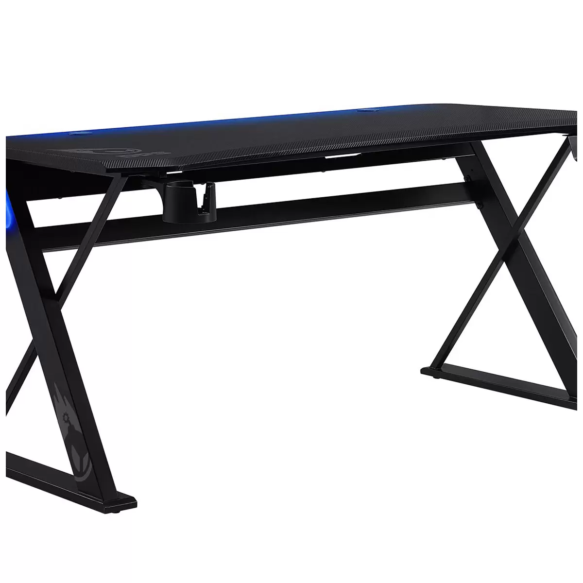 Bayside Furnishings Radius 151 cm DPS Gaming Desk CSC60GD-1