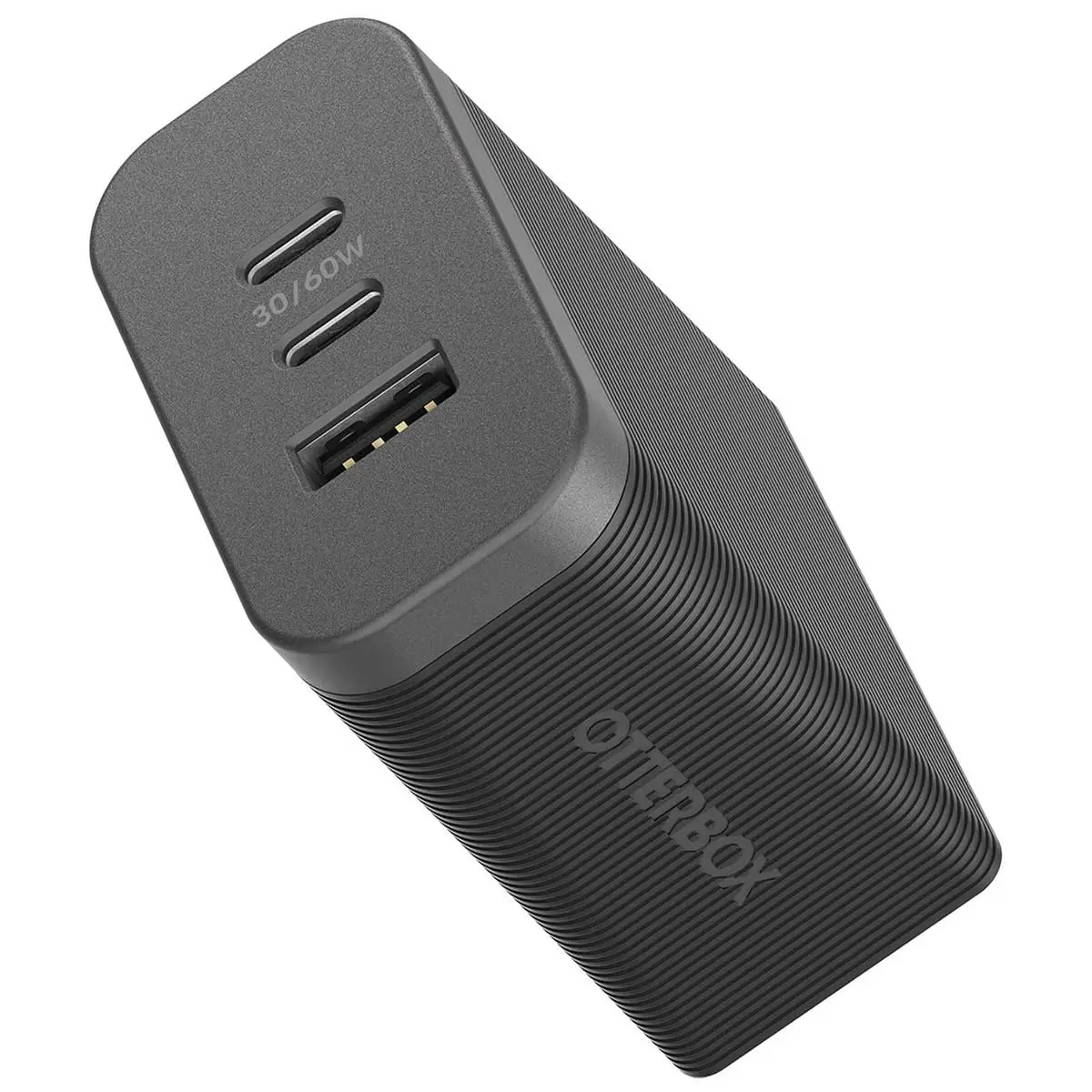 OtterBox 72W Triple Port Premium Pro Fast GaN PD Wall Charger Black