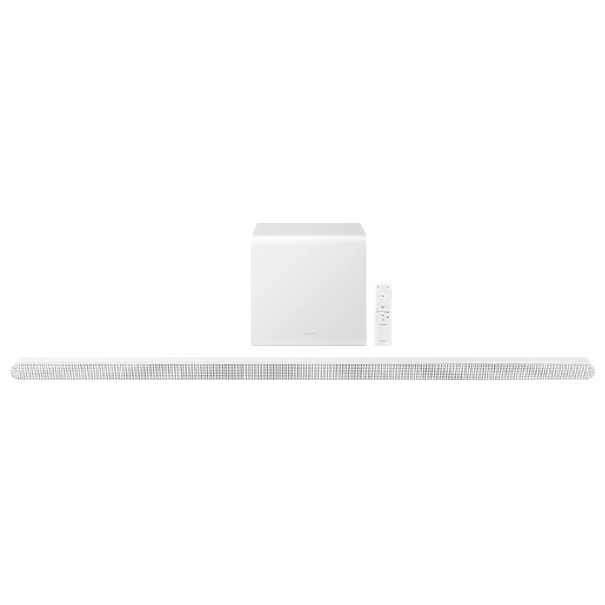 Samsung S801D S-Series 3.1.2 Channel Ultra Slim Soundbar With Wireless Subwoofer White HW-S801D