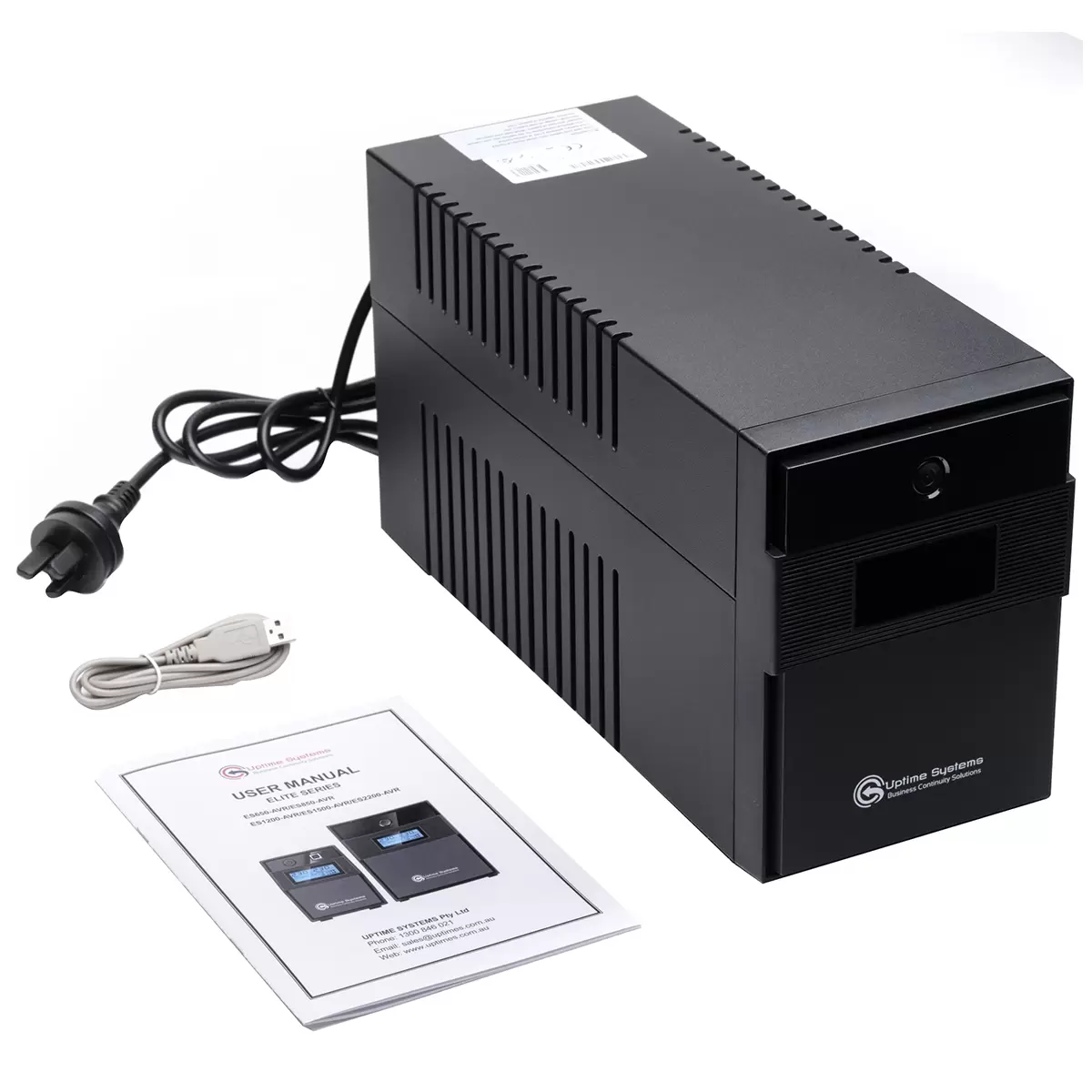 Uptime ELITE Series 1200VA Line Interactive Tower UPS with LCD ES1200-AVR