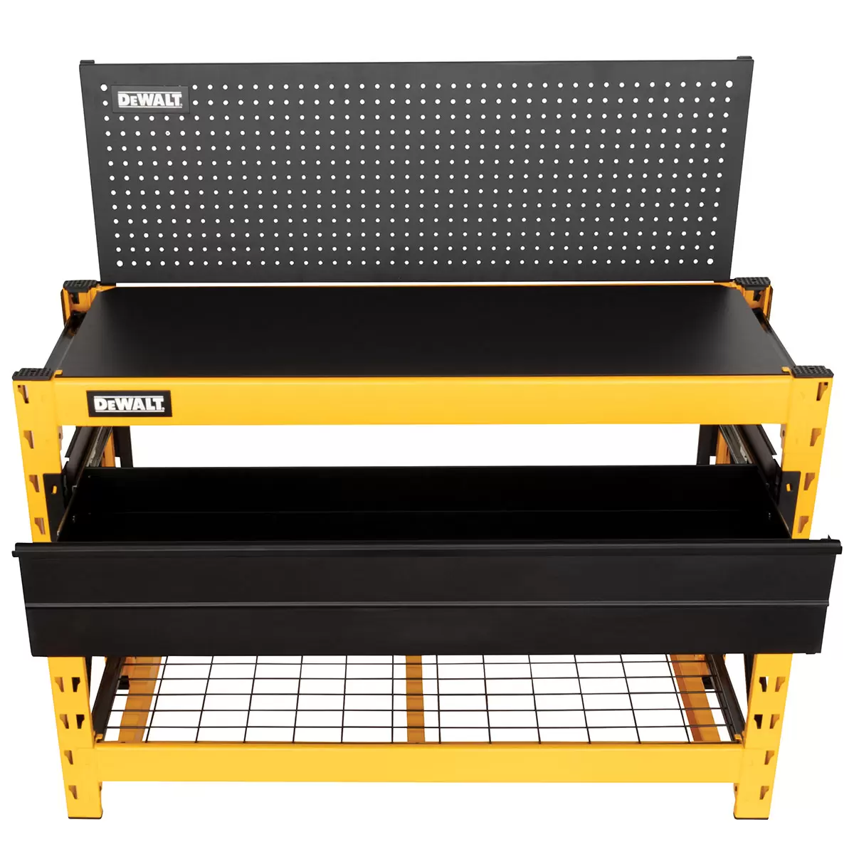 DEWALT 2-Shelf Industrial Storage Rack Work Station