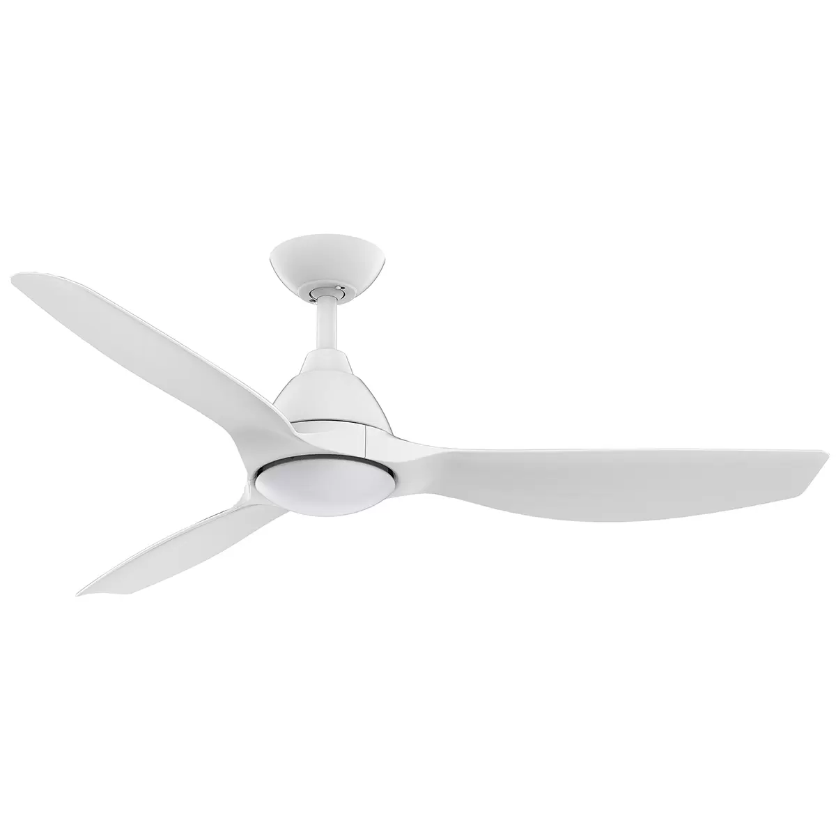 IXL Skywave 132cm DC Ceiling Fan with LED Light White