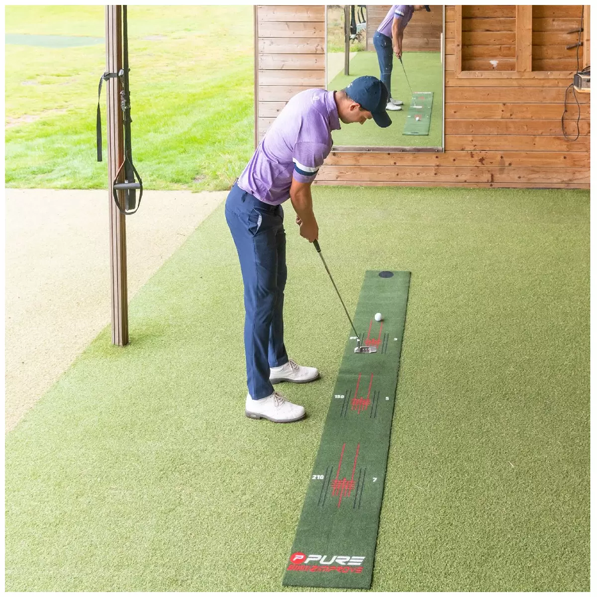 Pure2Improve Perfect Stroke Putting Mat