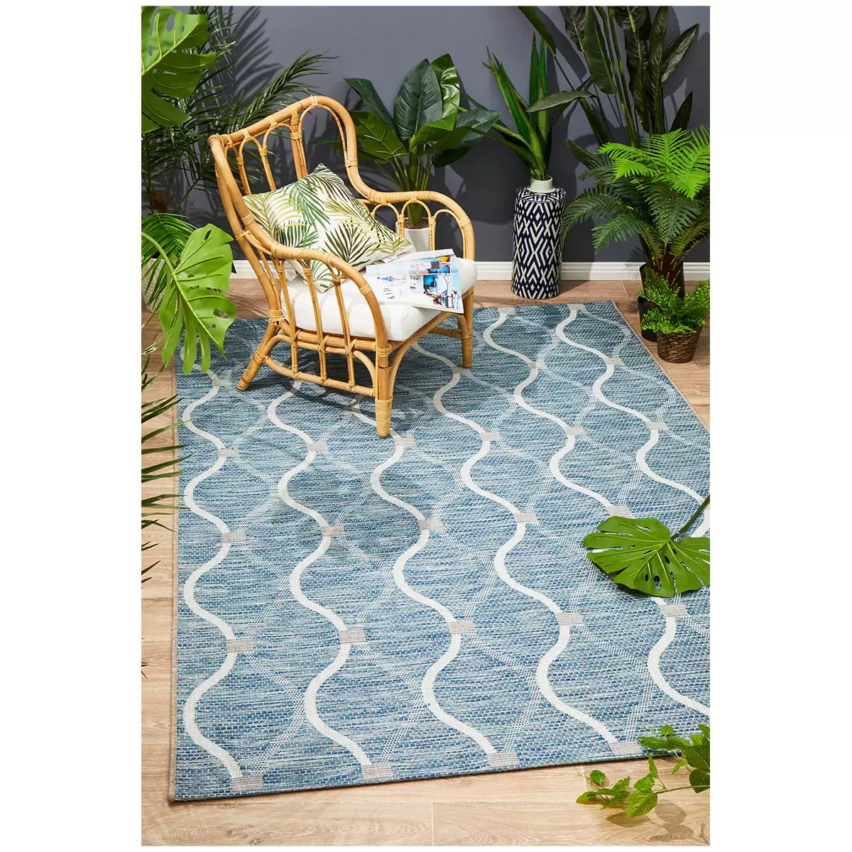 Terrace 5501 Blue 290 cm X 200 cm