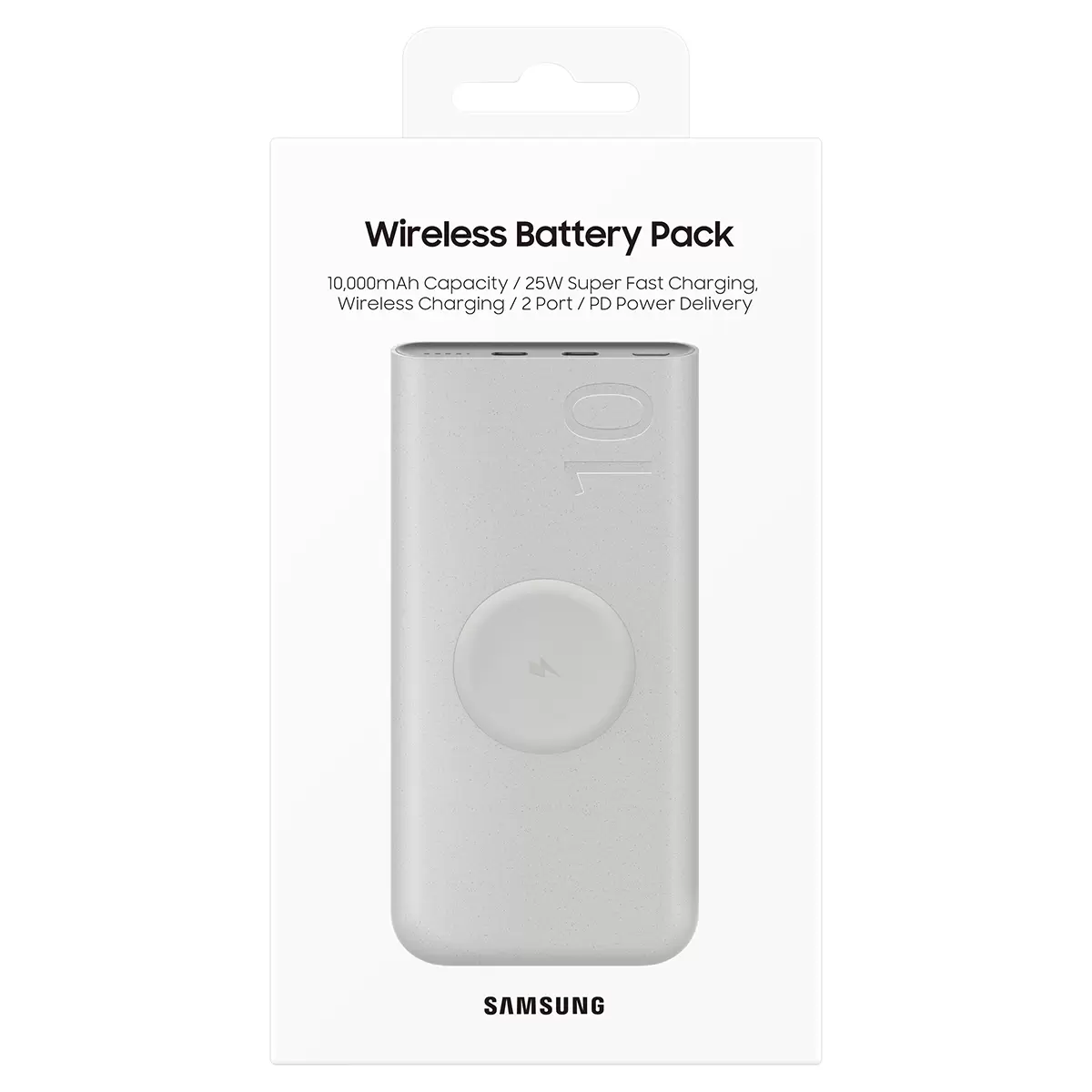 000mAh Wireless Battery Pack 25W Super Fast Charging Beige