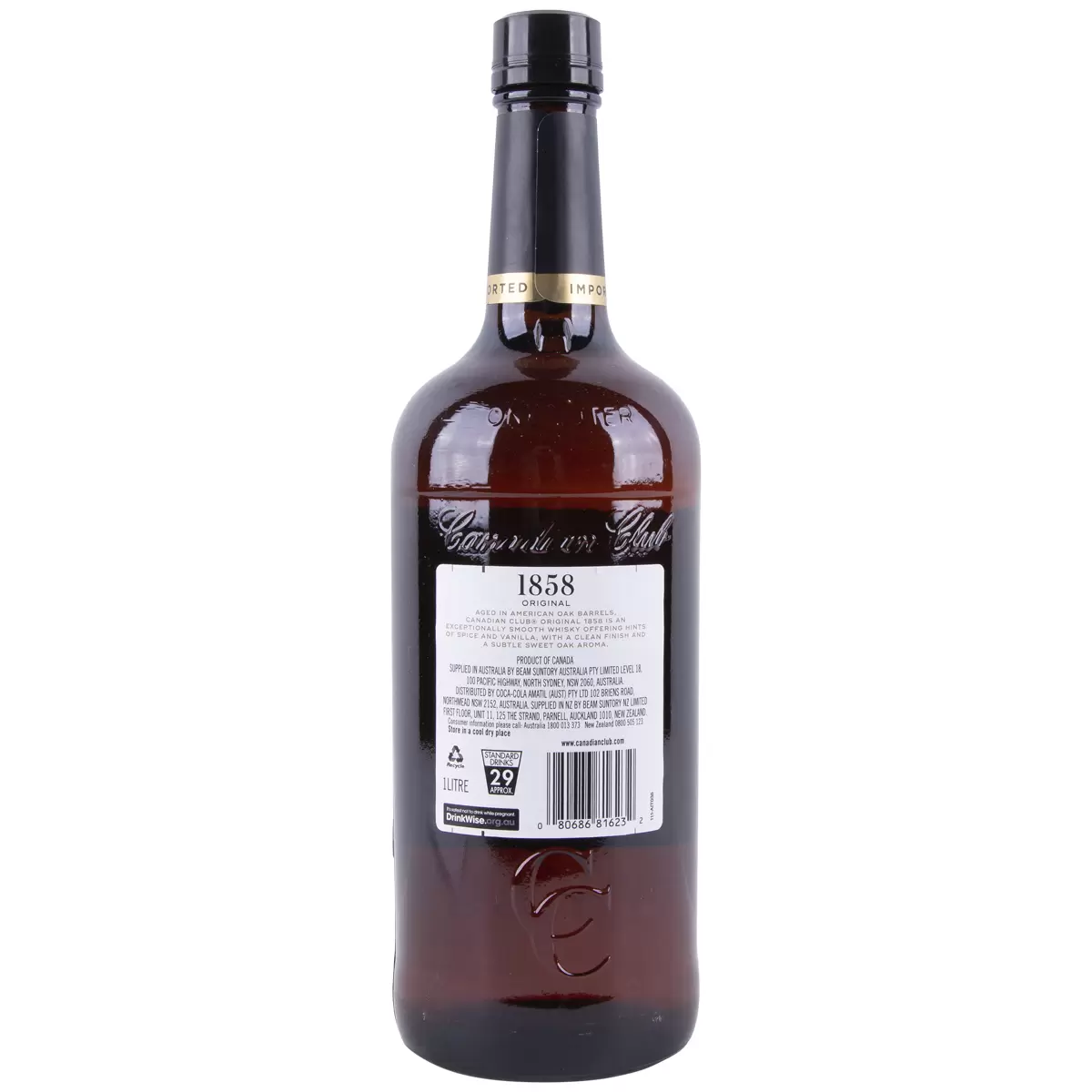 Canadian Club Whisky 1L